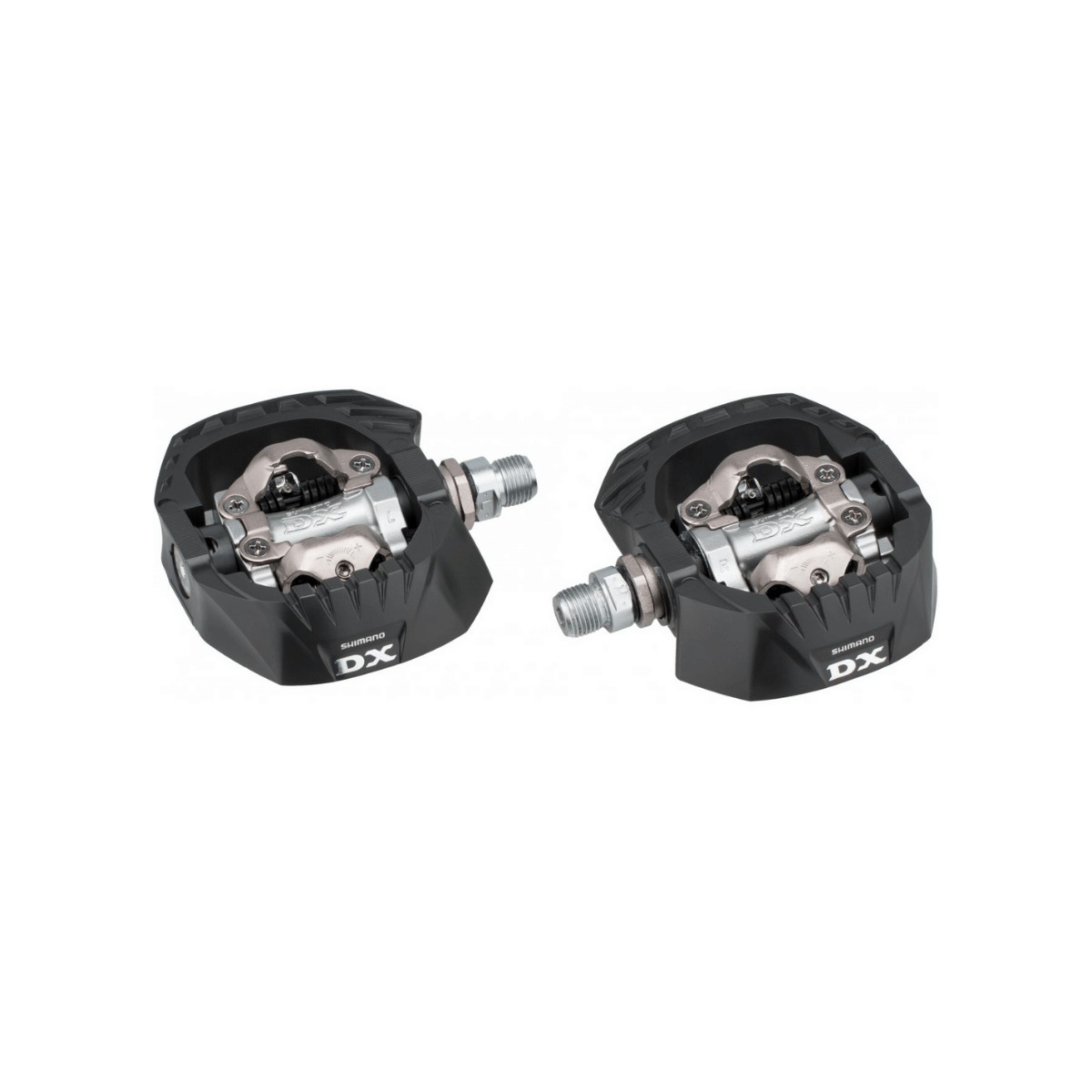 Pedales Shimano PD-M647 MTB Negro Plata