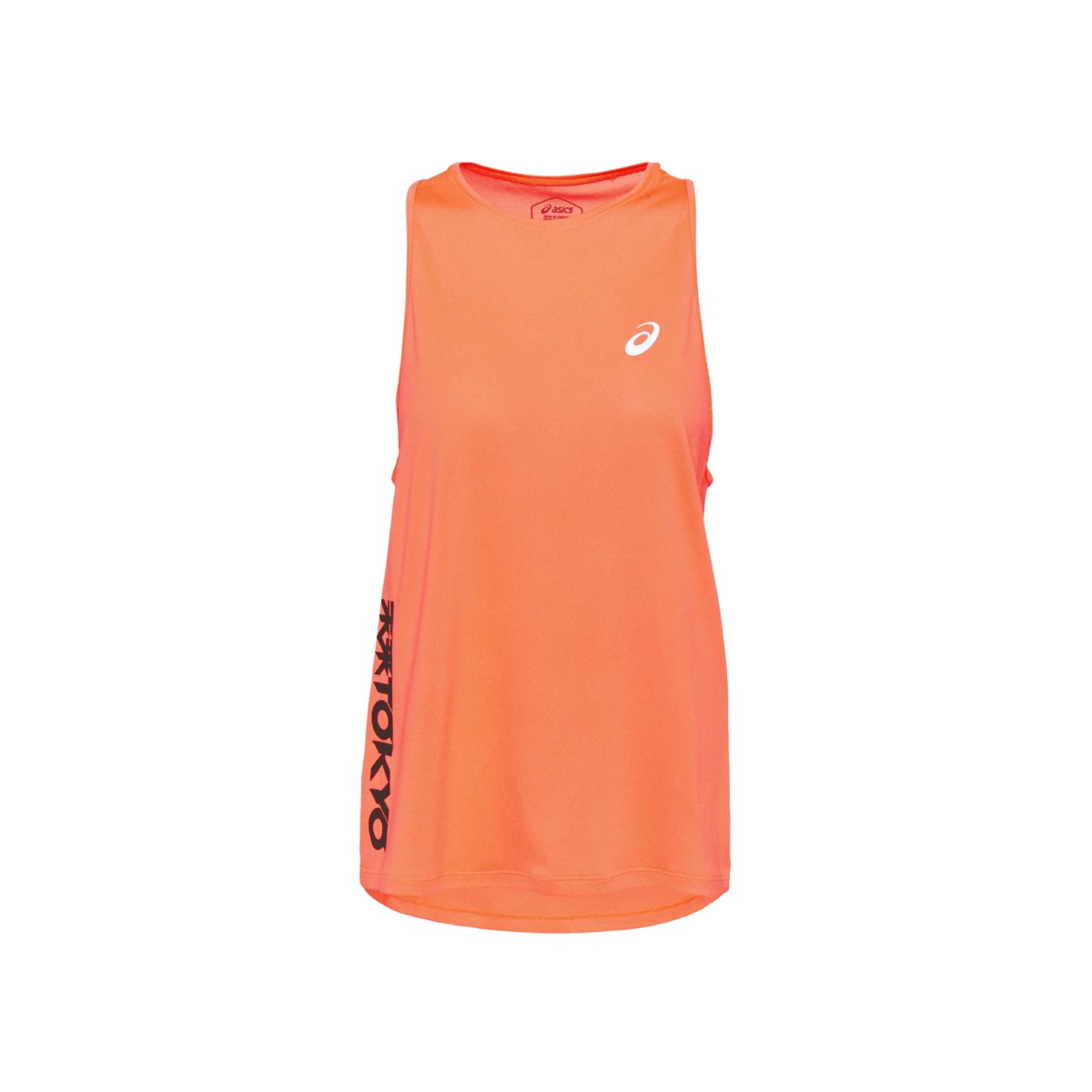 Camiseta ASICS Future Tokyo Sin mangas Naranja Mujer, Talla XS