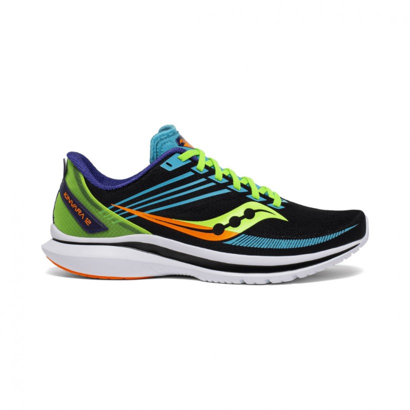 Saucony Kinvara 12 Multicolor Schwarz Laufschuhe SS21