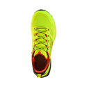 Tênis La Sportiva Jackal GORE-TEX amarelo néon vermelho