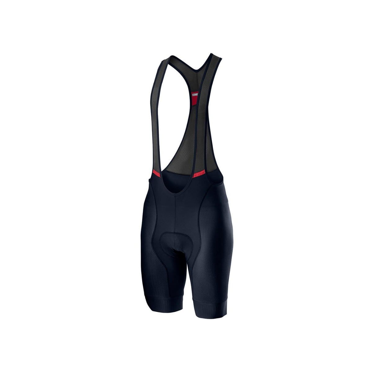 Castelli Competizione Savile Bib Shorts Dark Blue Black Red, Size S