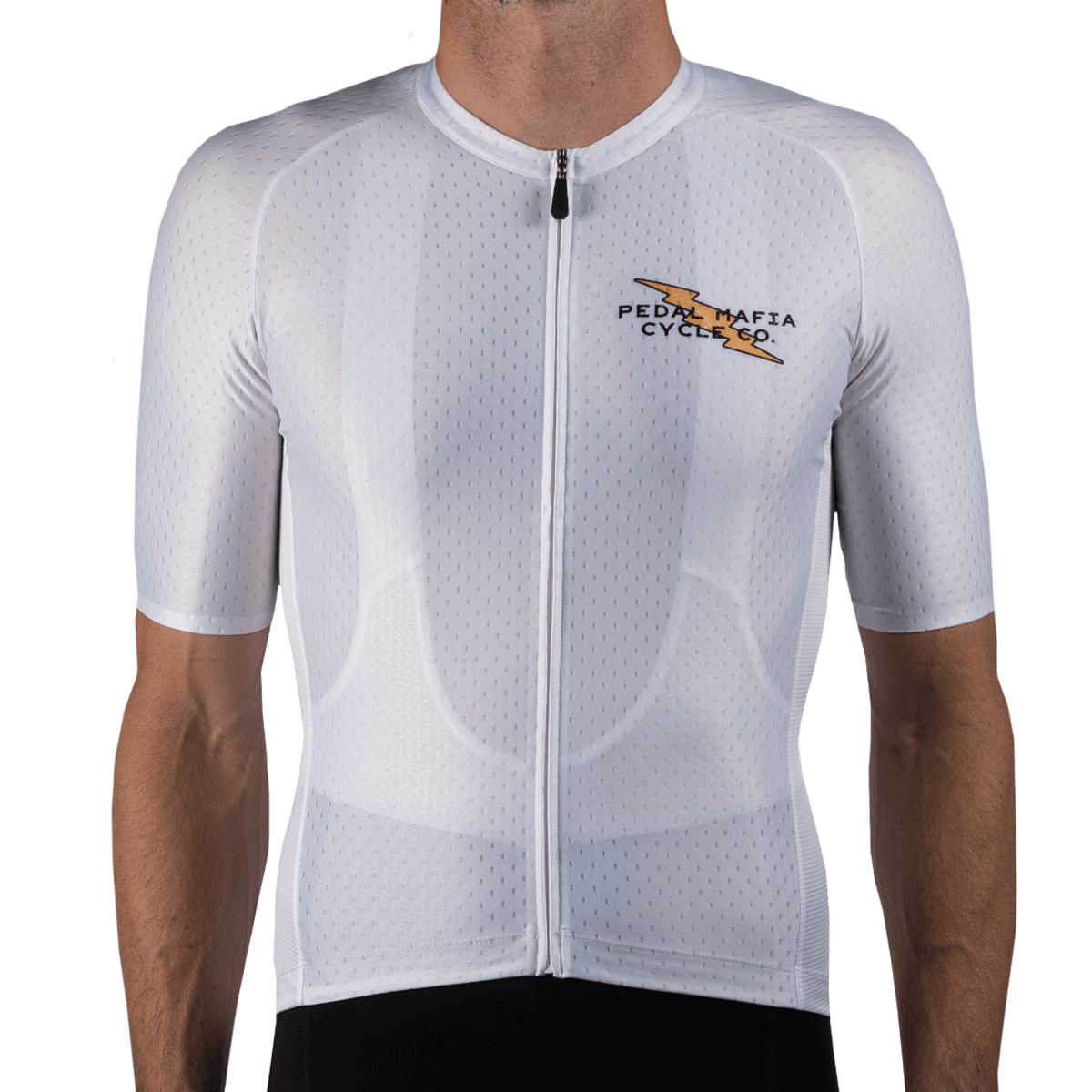 Pedal Mafia Men's Artist Series Jersey - Fast Times White
