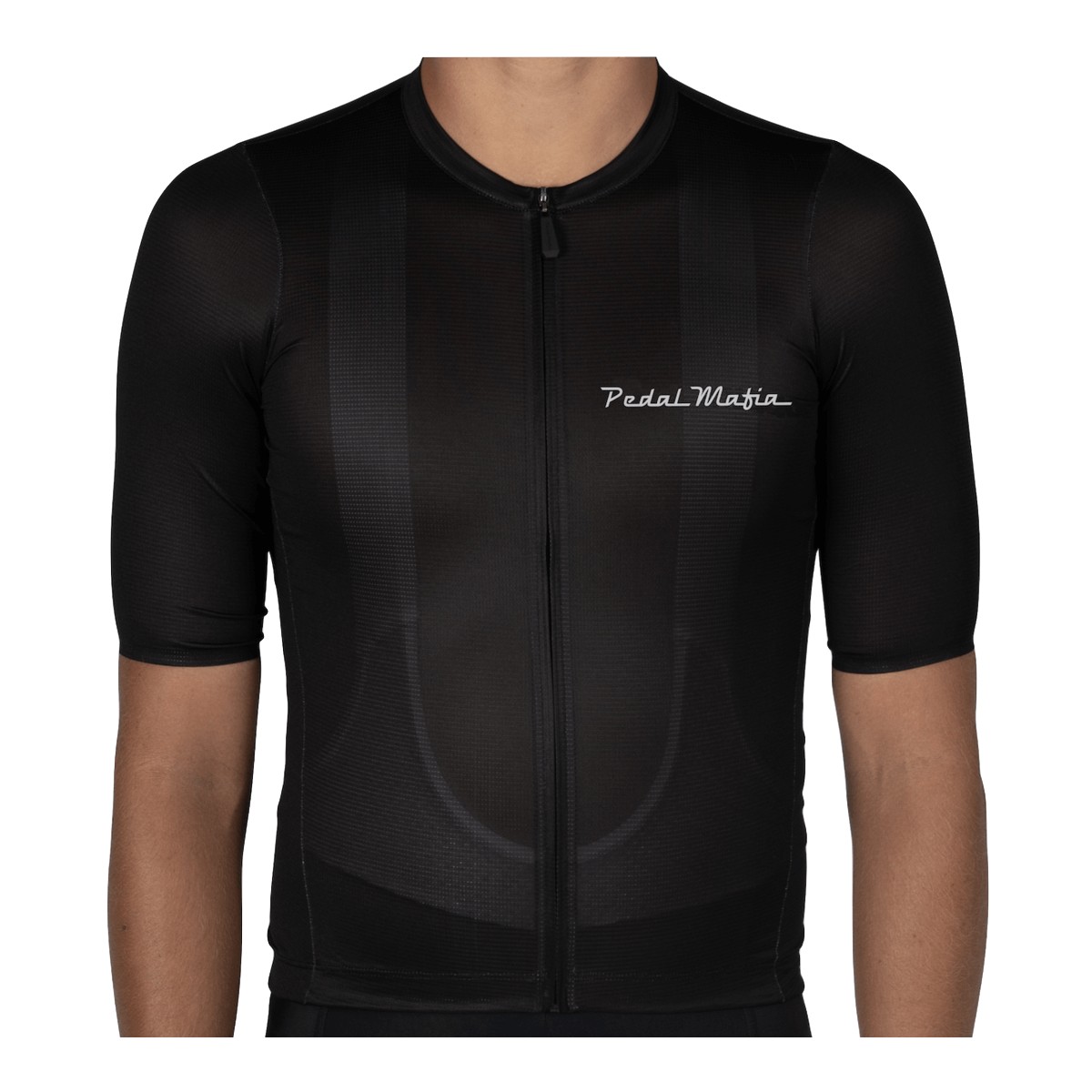 Pedal Mafia - Mafia mens tech black pedal jersey, size s