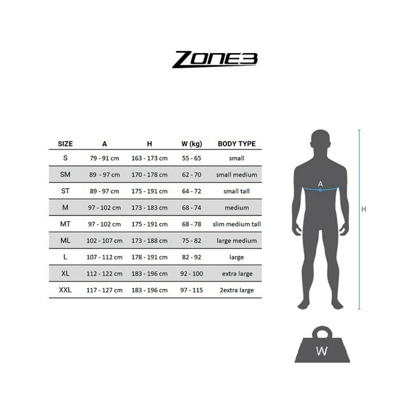 Neopreno Zone3 Agile Negro Gris 2021