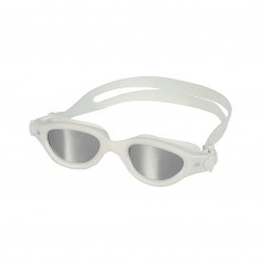 Óculos de natação Zone3 Venator-X brancos com lentes espelhadas cinza