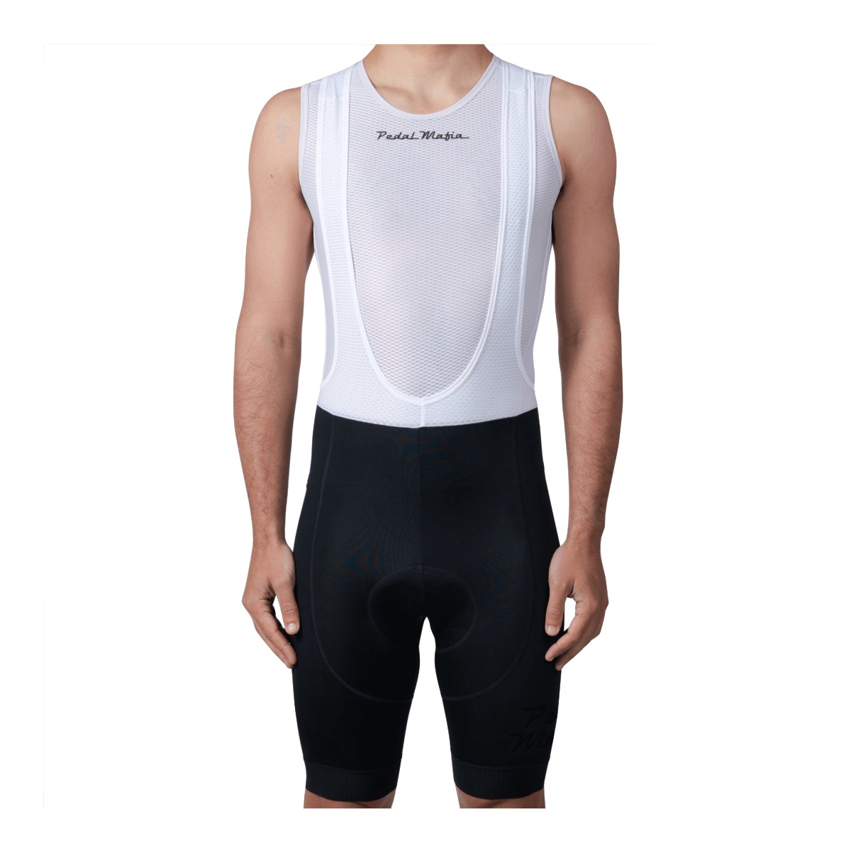 Mafia Core BIB Stealth Black Pedal Bib Shorts, Size M