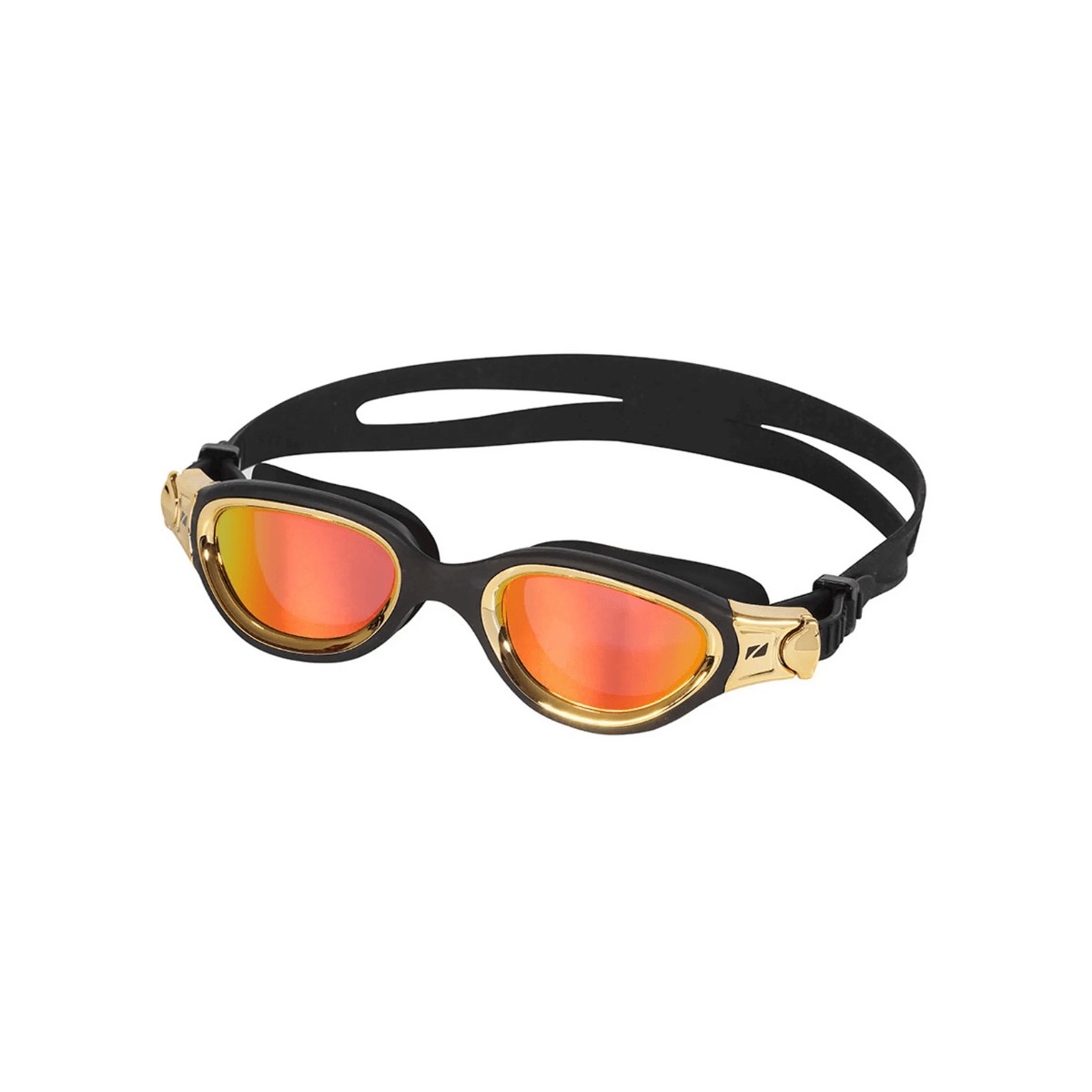 Sitz und günstig Kaufen-Zone3 Venator-X Schwimmbrille Schwarz Gold. Zone3 Venator-X Schwimmbrille Schwarz Gold <![CDATA[Zone3 Venator-X Schwimmbrille Schwarz Gold  Die hoch sitzende Zone3 Venator-X Schwimmbrille, die für Freiwassertraining und Wettkampf oder für das Hallen- o