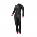 Zone3 Agile Wetsuit Black Pink Woman