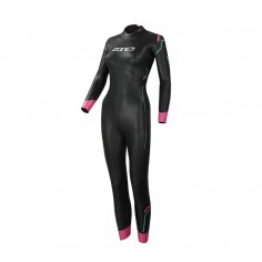 Wetsuit Zone3 Agile Black Pink Mulher