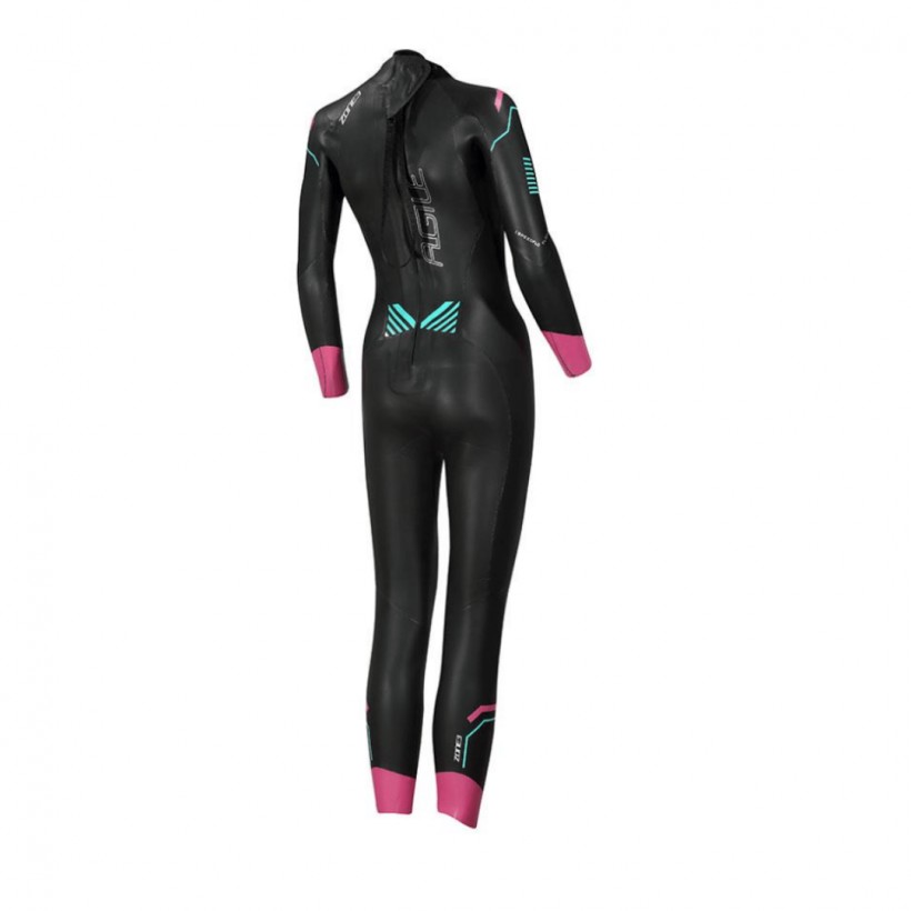 Zone3 Agile Wetsuit Black Pink Woman