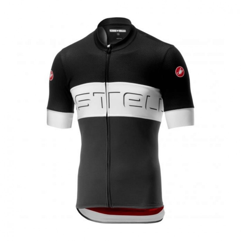 Maillot Castelli Prologo VI Negro Blanco