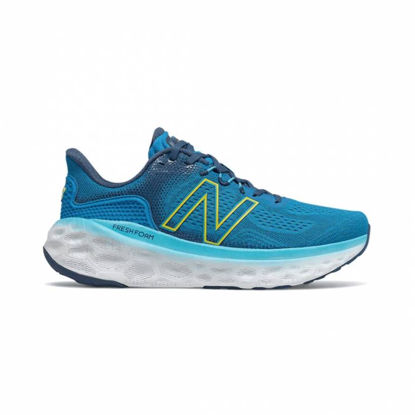 New Balance Fresh Foam More v3 Shoes Blue Green SS21