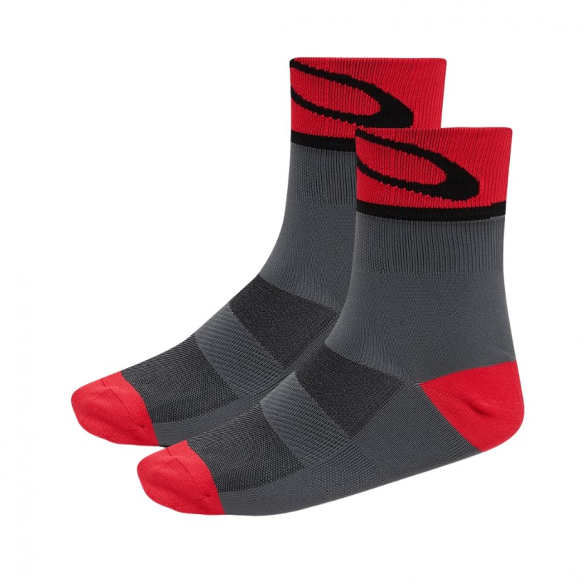Oakley 3.0 Socks Gray / Red