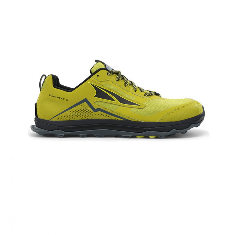 Altra Lone Peak 5 Shoes Yellow Black SS21