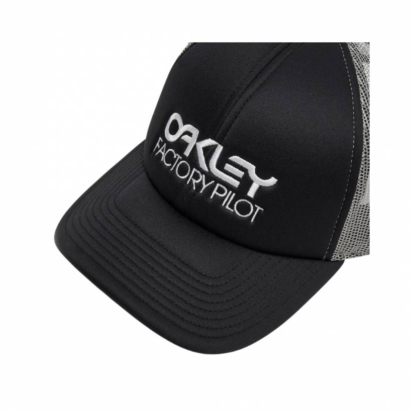 Oakley Factory Pilot Trucker Hat Casquette Noire