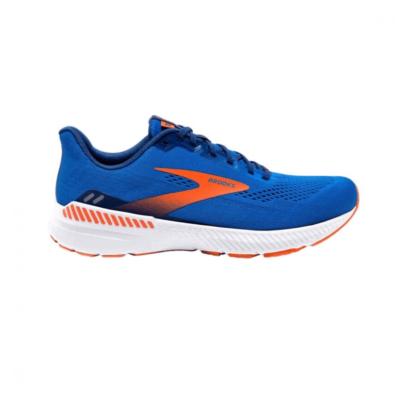 Brooks Launch GTS 8 Shoes Blue White Orange SS21