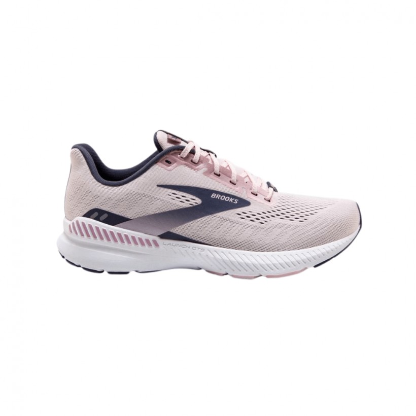 Brooks Launch GTS 8 Pink Purple White SS21 Women's Running Shoes