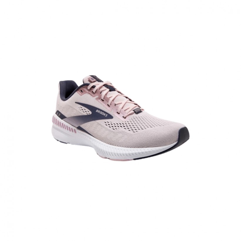 Brooks Launch GTS 8 Pink Purple White SS21 Women's Running Shoes