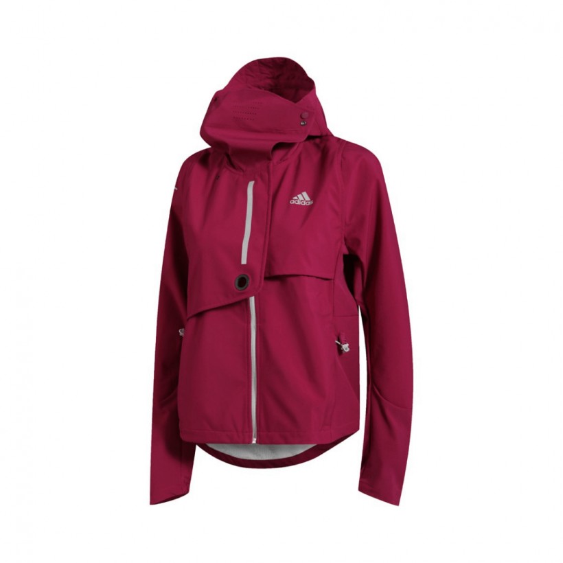 Kurtka Adidas Wind.Rdy Bordowa Damska