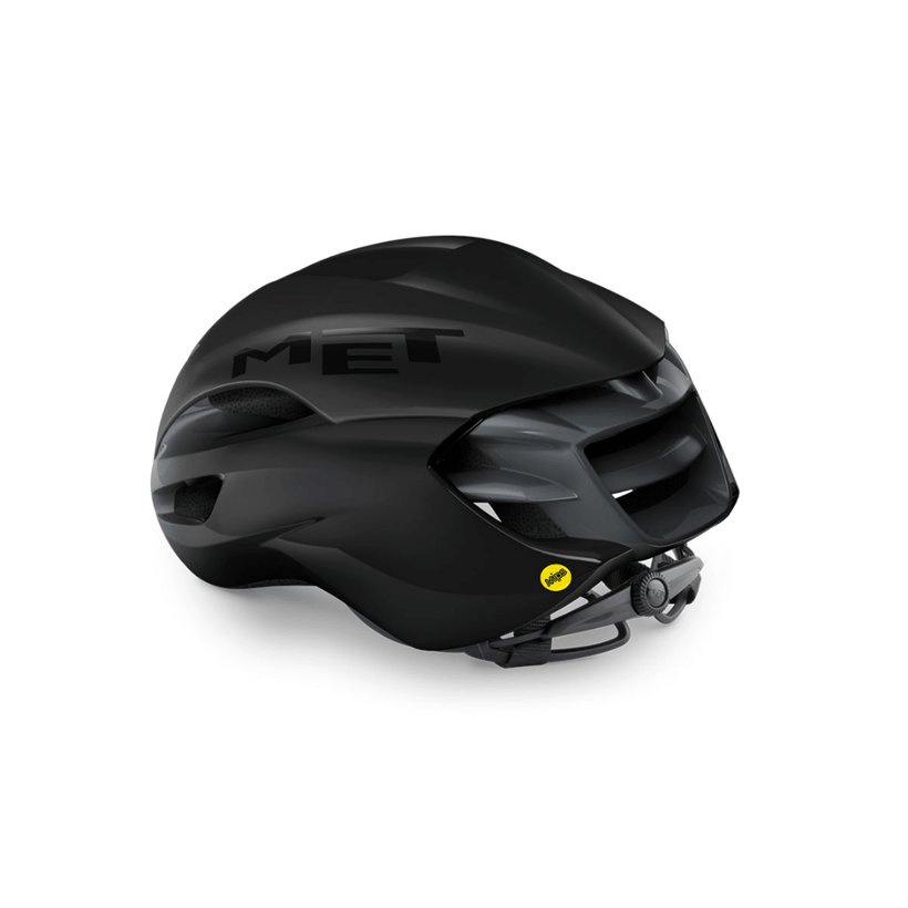 Aero MET Manta Schwarzer Helm