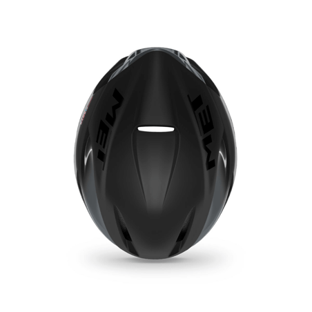 Aero MET Manta Schwarzer Helm