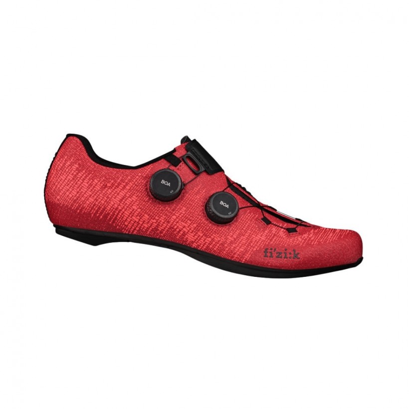 Zapatillas Fizik Vento Infinito Knit Carbon Coral Negro