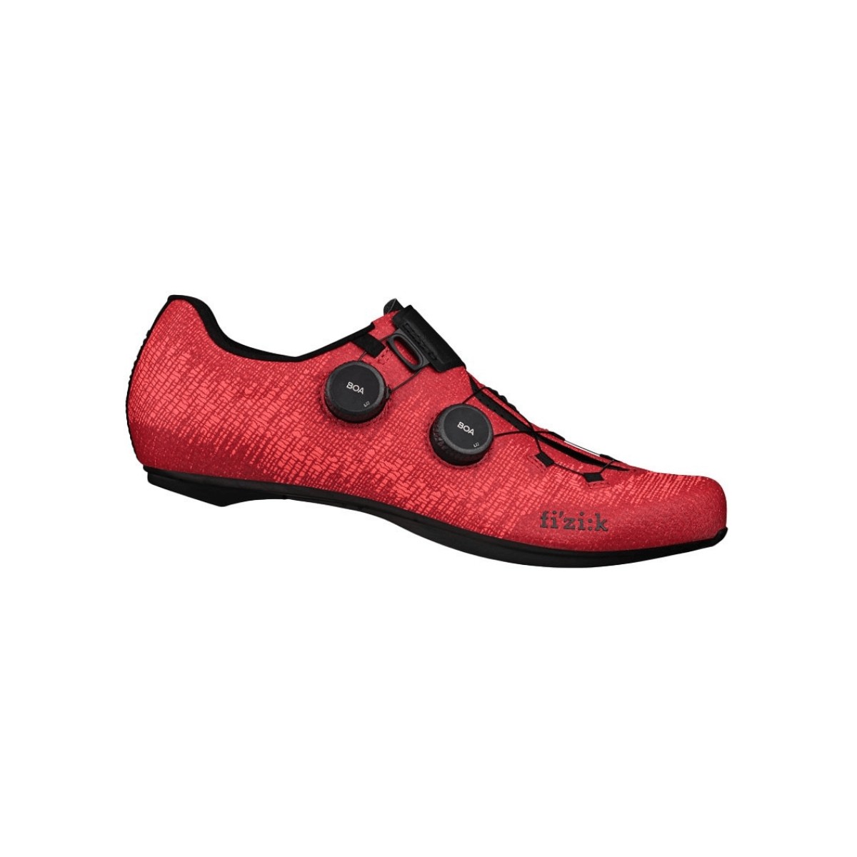 Photos - Cycling Shoes Fizik Vento Infinito Knit Carbon 2 Coral Black Shoes, Size 43,5 - EUR VER2 