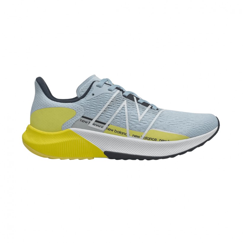 Buty New Balance FuelCell Propel v2 Niebiesko Żółte SS21