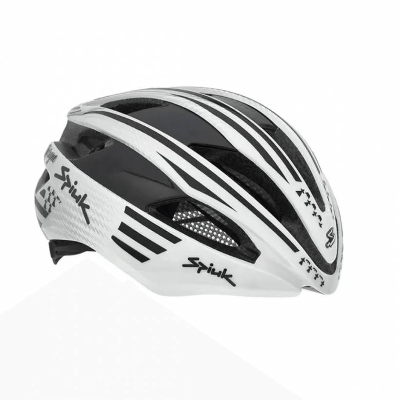 Capacete Unissex Spiuk Eleo Grã-Bretanha Branco Prata