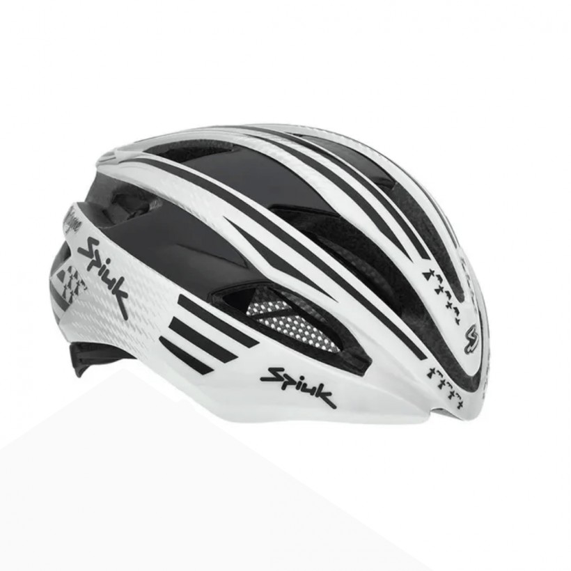 Kask Spiuk Eleo w Wielkiej Brytanii biało-srebrny unisex
