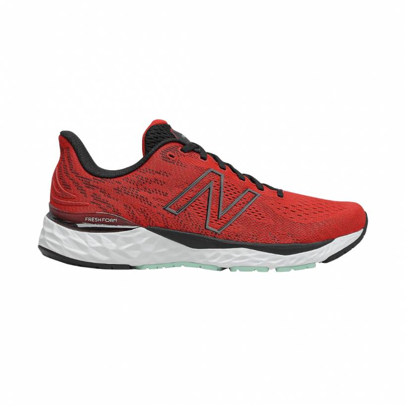 Buty New Balance Fresh Foam 880 v11 Velocity Czerwone Czarne