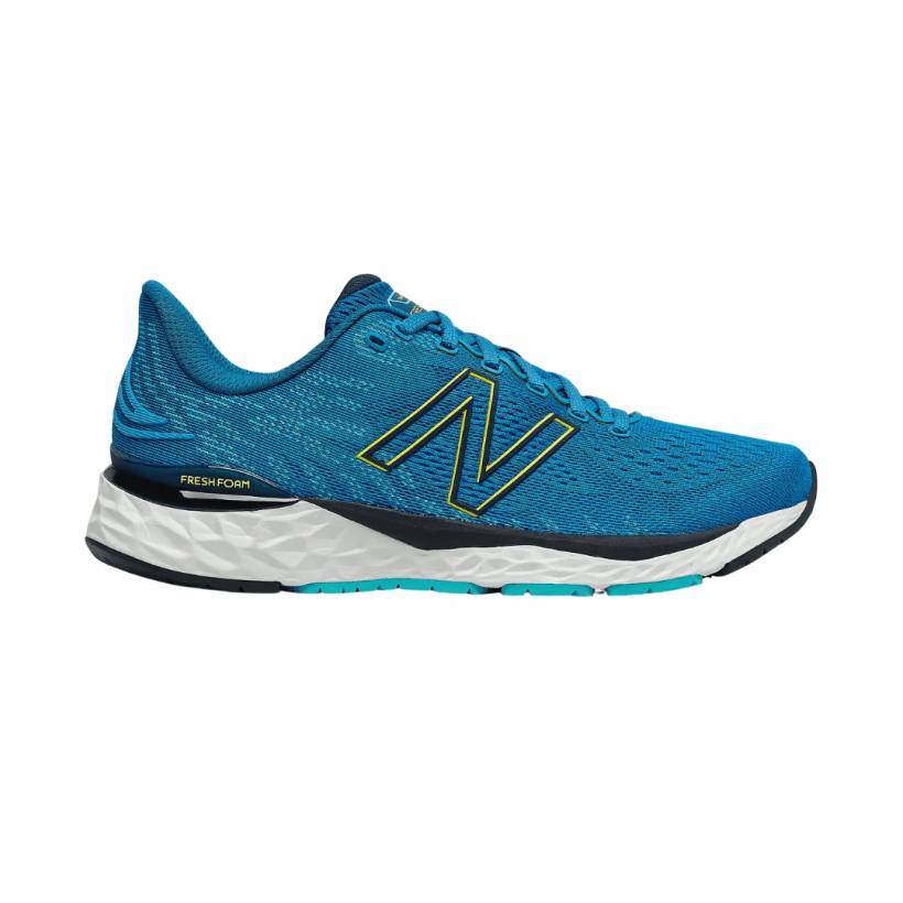 Buty New Balance Fresh Foam 880 v11 Wave Niebieskie Niebieskie Żółte