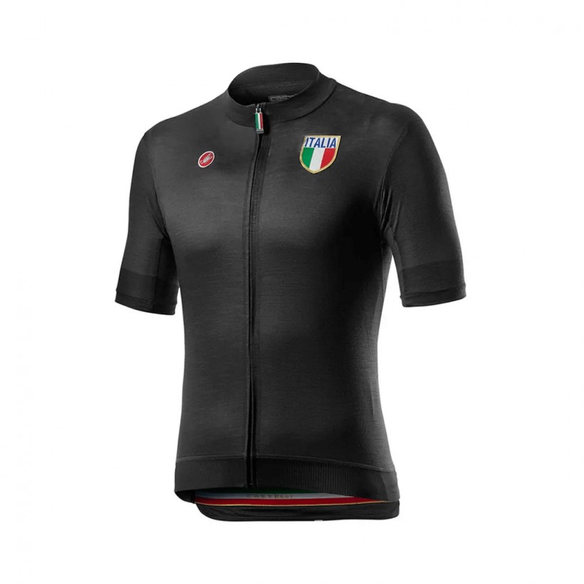 Castelli Italia 20 Short Sleeve Black Jersey
