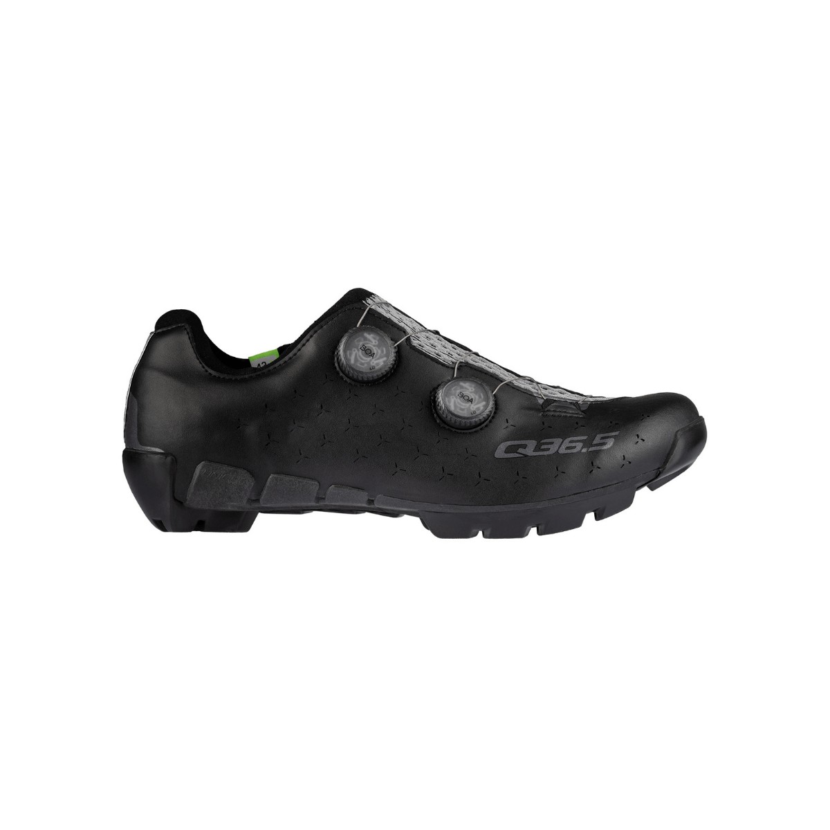 Q36.5 Unique Adventure Black Shoes, Size 42 - EUR