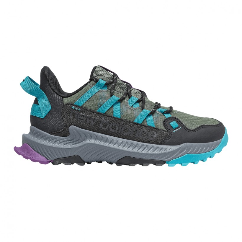 Zapatillas New Balance Shando Verde Negro Multicolor SS21 Mujer