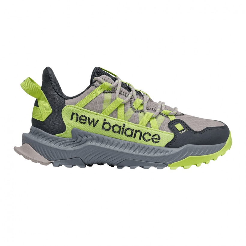 New Balance Shando Gray Yellow Fluor Black SS21 Women's Running Shoes