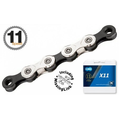 KMC X11-93 11-speed Silver/Black chain