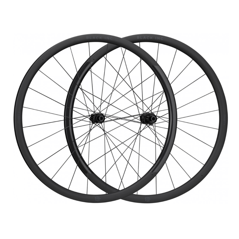 Black Inc Thirty All-Road Disc Center Lock CeramicSpeed Carbon 28" wielset