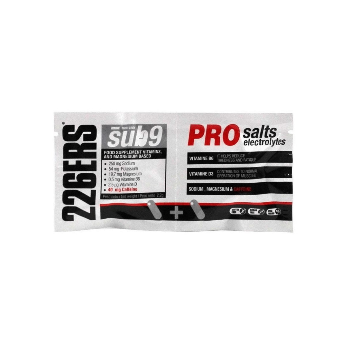 Mineral Salts PRO SUB9 Caffeine 226ERS 1g X 2 UND