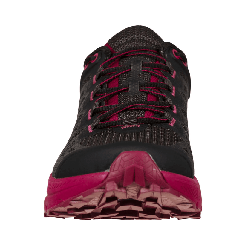 Buty biegowe La Sportiva Karacal czarno-bordowe damskie SS21