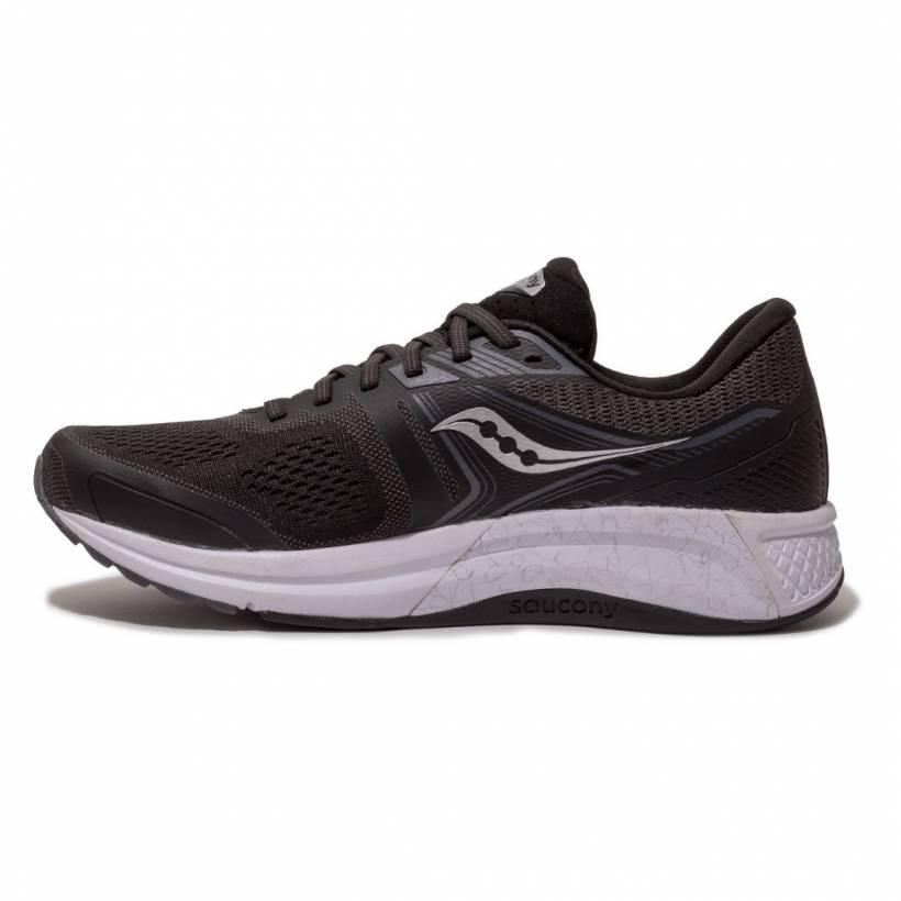 Saucony Omni 19 Running Shoes Black Gray SS21