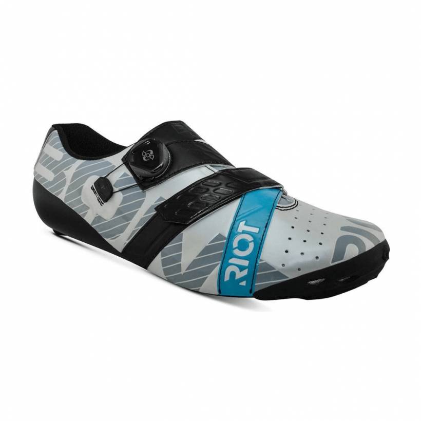Scarpe Bont RIOT+ BOA bianche perle nere