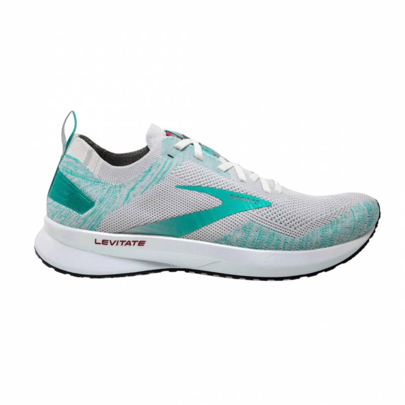 Brooks Levitate 4 Szare Niebieskie Damskie Buty Do Biegania SS21