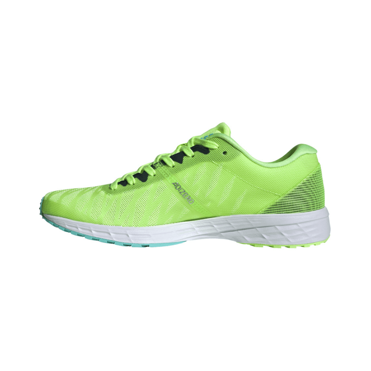 Zapatillas Adidas Adizero RC 3 Verde Lima Negro SS21 Mujer