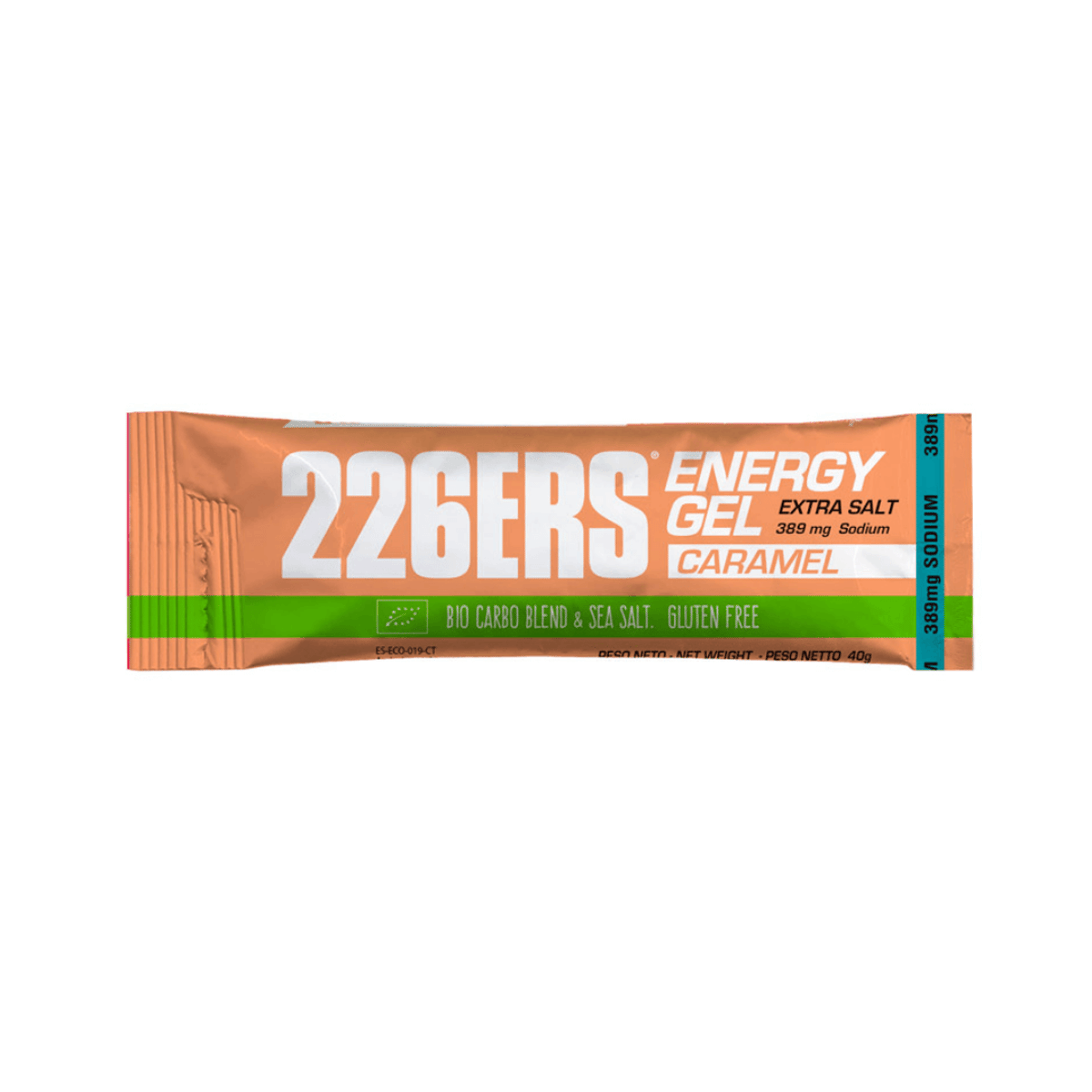 Gel Energético Bio 226ERS Caramelo Extra Sales 240 mg. Sodio 40 gr.