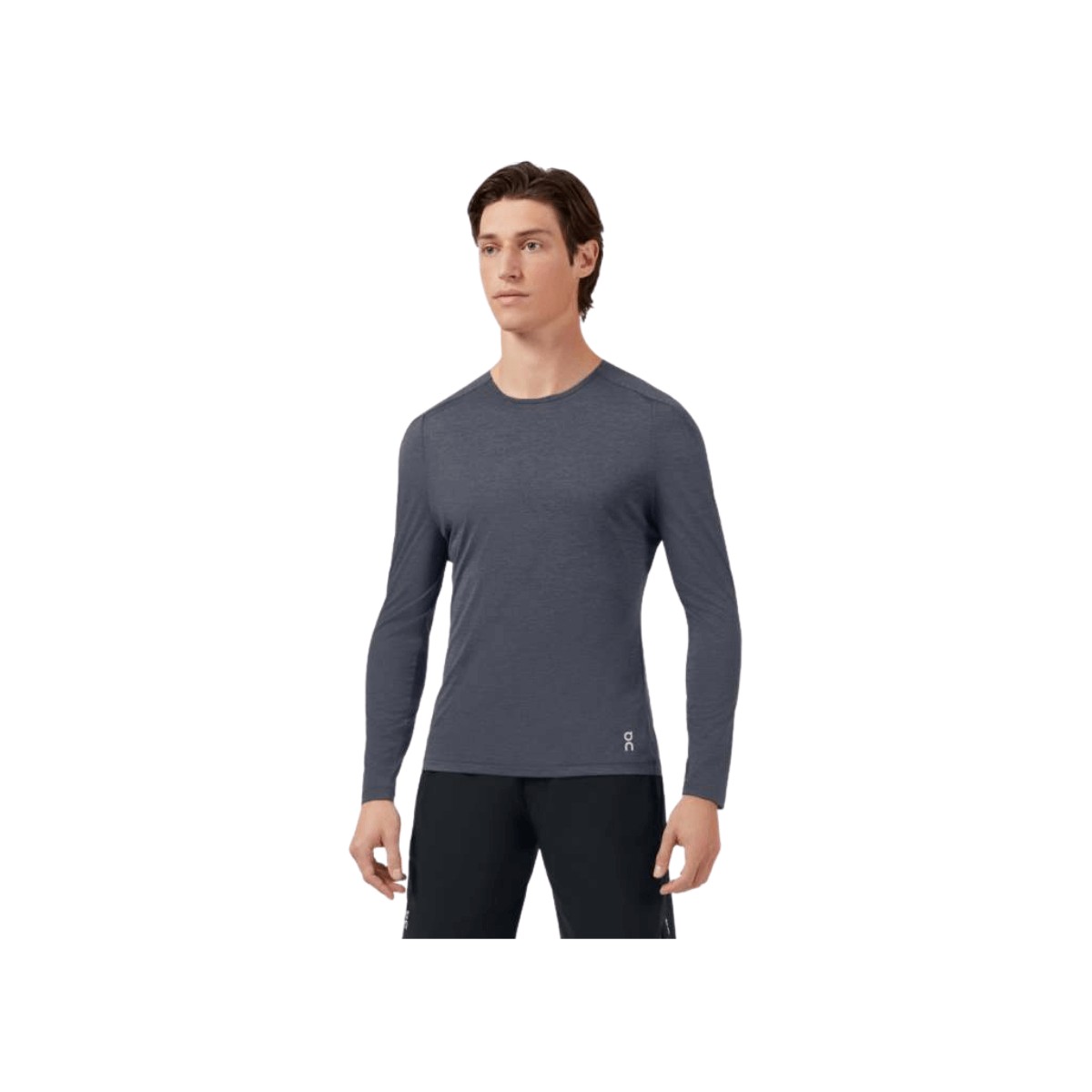 On Performance Long-T Long Sleeve Gray T-Shirt, Size XL
