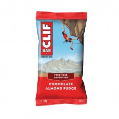 Clif energy bar (Chocolate candy with almonds)
