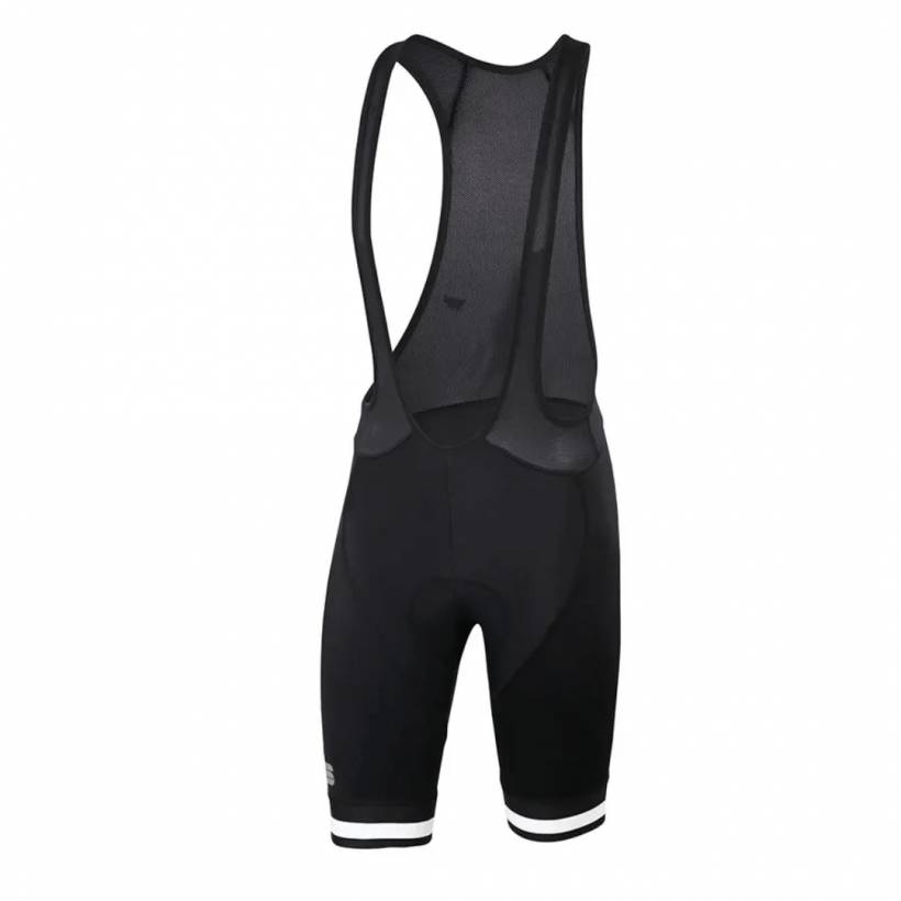 Shorts Babadores Sportful BodyFit Team Classic Preto Branco
