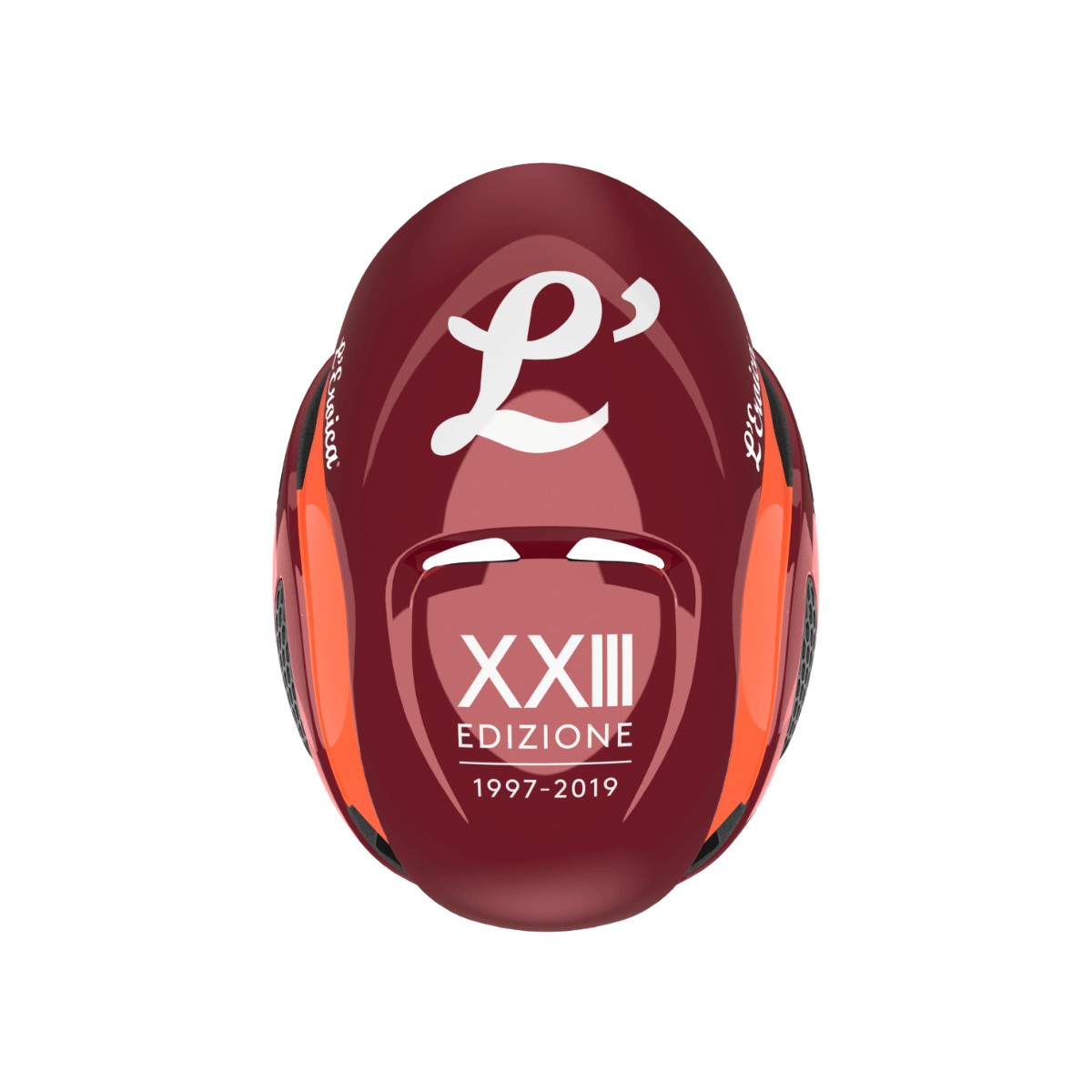 Abus Eroica Gamechanger Helm Vintage rot