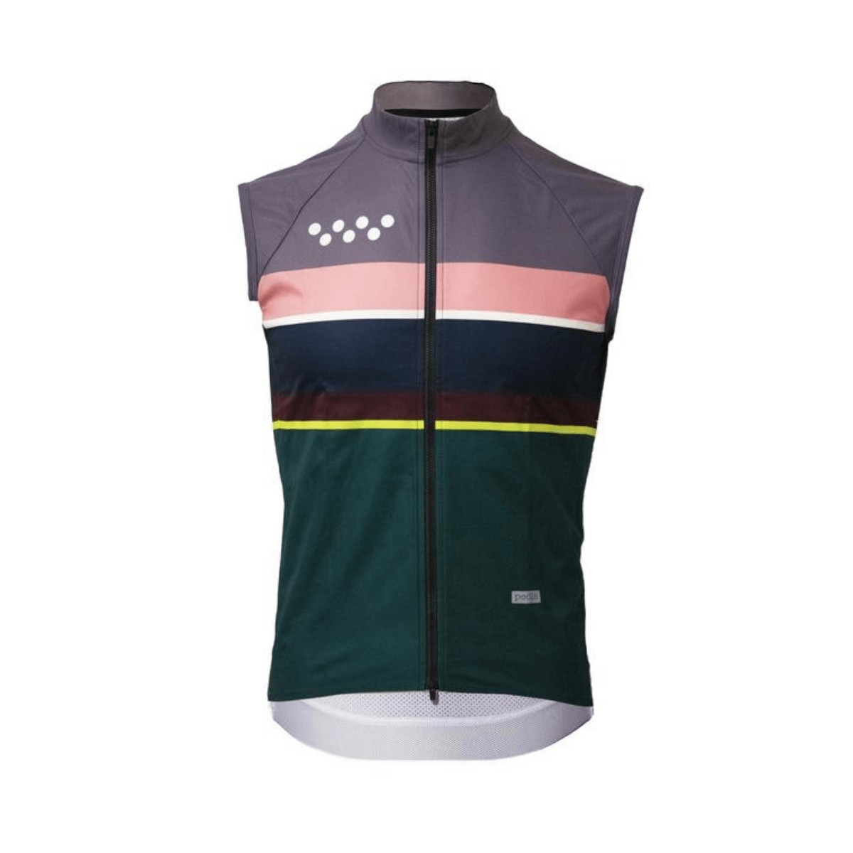 Chaleco Pedla windtech verde, talla m